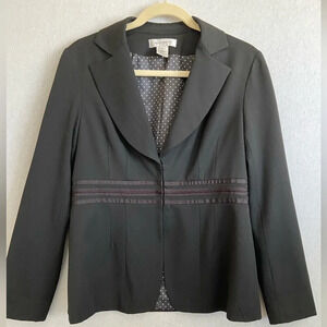 Nine West Black Blazer Sz  6